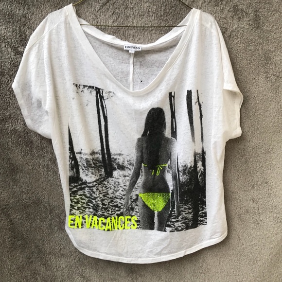 Express Tops - Express Graphic Tee